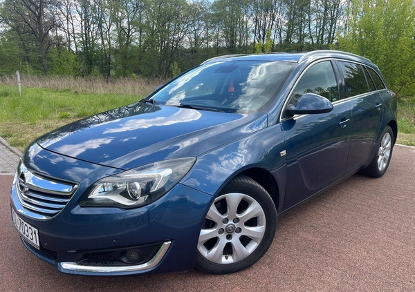 Opel Insignia cena 41900 przebieg: 157700, rok produkcji 2015 z Goleniów małe 667